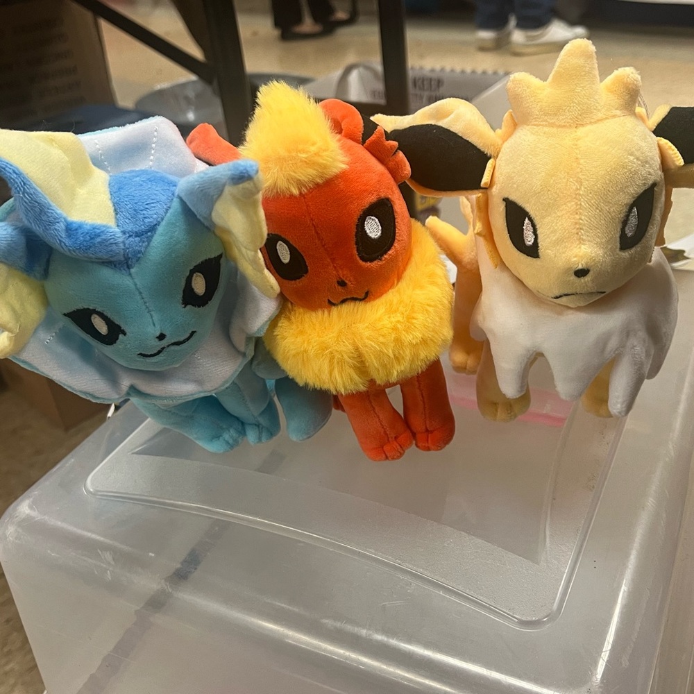 Pokémon Plush Trio